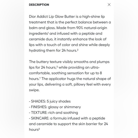 🌸New Dior Addict Lip Glow Butter #101 “Glazed Pink"  Summer 2025🌸 - Picture 5 of 11